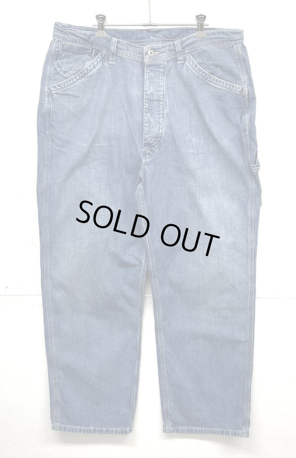 画像1: 90'S RALPH LAUREN デニム ペインターパンツ インディゴ (VINTAGE)