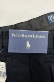 画像3: 90'S RALPH LAUREN ツープリーツ チノパンツ ブラック (DEADSTOCK)