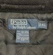 画像2: 90'S RALPH LAUREN 裏地キルティング ウール スポーツジャケット ブラック (VINTAGE)