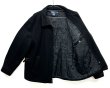 画像3: 90'S RALPH LAUREN 裏地キルティング ウール スポーツジャケット ブラック (VINTAGE)