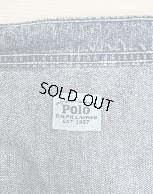 画像2: 90'S RALPH LAUREN デニム ペインターパンツ インディゴ (VINTAGE)