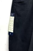 画像4: 90'S RALPH LAUREN ツープリーツ チノパンツ ブラック (DEADSTOCK)