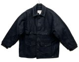 画像: C.C.FILSON ウール ダブルマッキーノ クルーザージャケット チャコール USA製 (VINTAGE)
