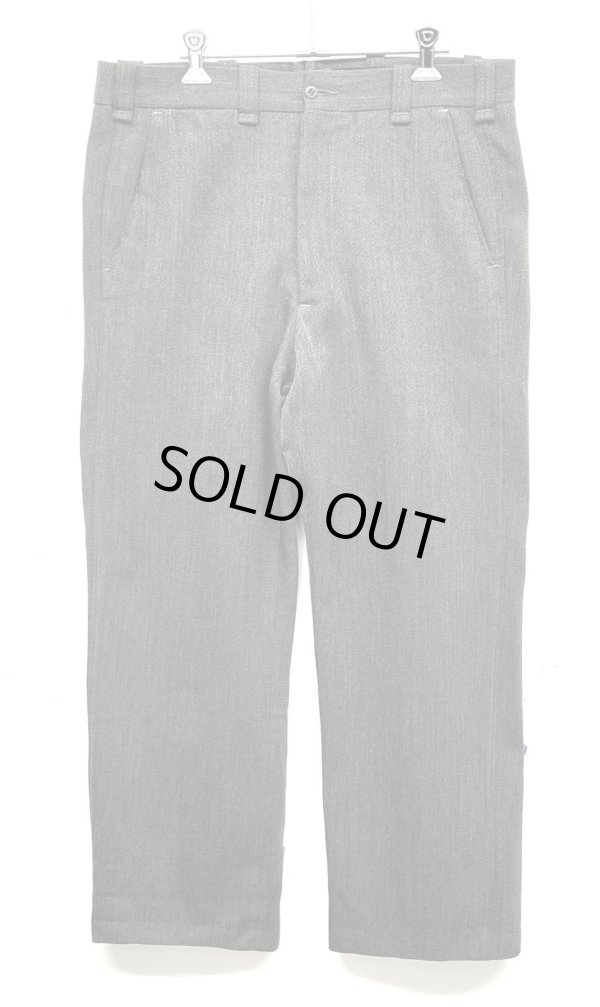 画像1: 70'S C.C.FILSON ウィップコード ウールパンツ 42TALONジップ カーキ (VINTAGE)