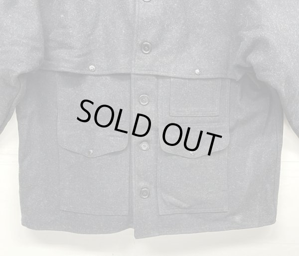 画像4: C.C.FILSON ウール ダブルマッキーノ クルーザージャケット チャコール USA製 (VINTAGE)