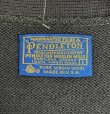 画像2: 80'S PENDLETON ウール ニットベスト グレンチェック/チャコール USA製 (DEADSTOCK) 