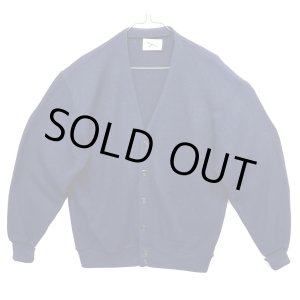 画像: 70'S JC PENNEY "THE FOX SWEATER" アクリル カーディガン ネイビー (VINTAGE) 