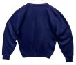 画像3: 70'S SEARS アクリル カーディガン ネイビー (VINTAGE) 