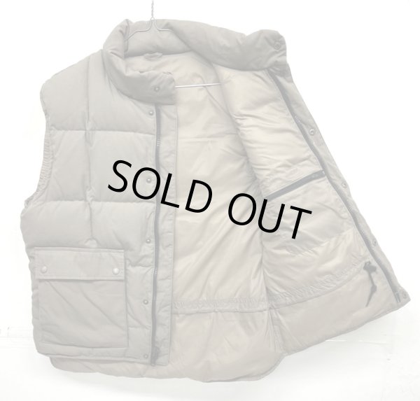 画像3: 90'S EDDIE BAUER 黒タグ グースダウン ダウンベスト ブラウン (VINTAGE) 