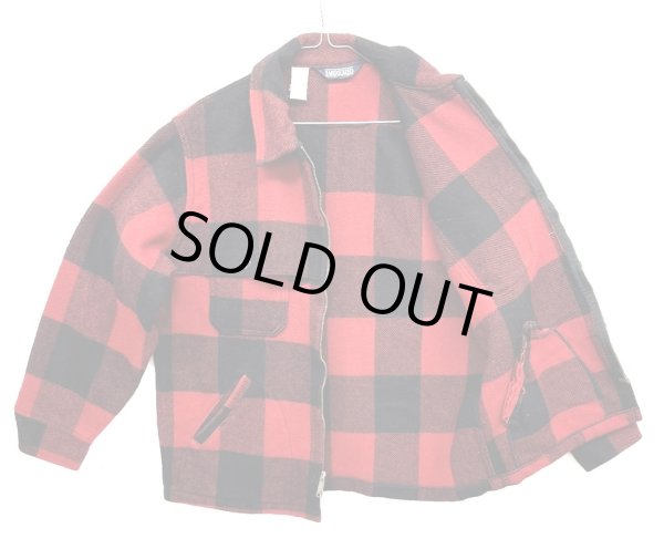画像4: 90'S LANDS' END マッキーノクルーザージャケット バッファローチェック IDEALジップ USA製 (VINTAGE) 