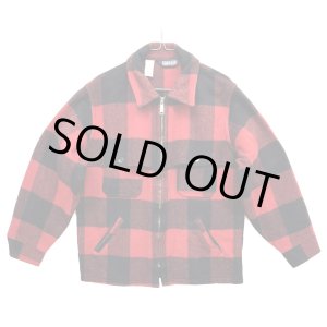 画像: 90'S LANDS' END マッキーノクルーザージャケット バッファローチェック IDEALジップ USA製 (VINTAGE) 