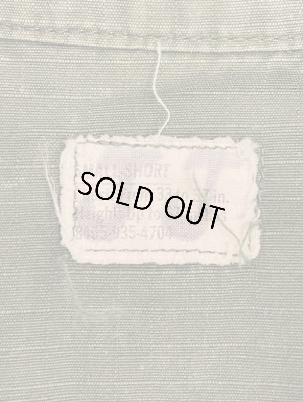 画像2: 60'S アメリカ軍 US ARMY "JUNGLE FATIGUE" リップストップ ファティーグジャケット S-SHORT (VINTAGE)