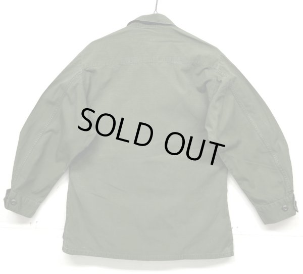 画像5: 60'S アメリカ軍 US ARMY "JUNGLE FATIGUE" リップストップ ファティーグジャケット S-SHORT (VINTAGE)