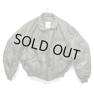 画像: 90'S アメリカ軍 USAF "CWU-36/P" アラミド フライトジャケット セージグリーン (VINTAGE) 