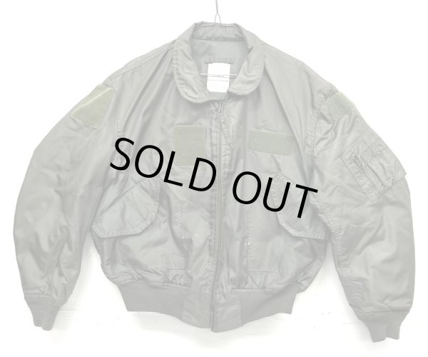 画像1: 90'S アメリカ軍 USAF "CWU-36/P" アラミド フライトジャケット セージグリーン (VINTAGE) 