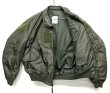 画像4: 90'S アメリカ軍 USAF "CWU-36/P" アラミド フライトジャケット セージグリーン (VINTAGE) 