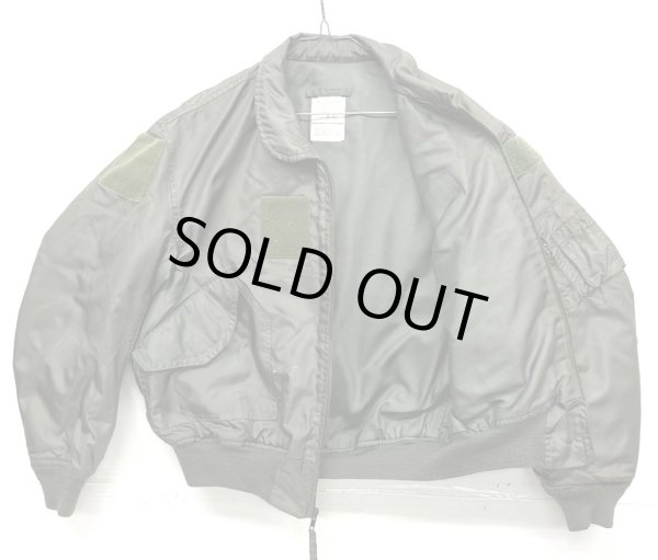 画像4: 90'S アメリカ軍 USAF "CWU-36/P" アラミド フライトジャケット セージグリーン (VINTAGE) 