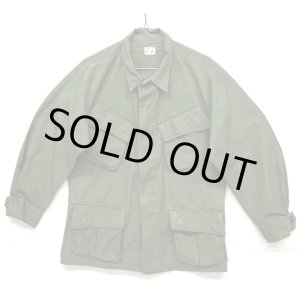 画像: 60'S アメリカ軍 US ARMY "JUNGLE FATIGUE" リップストップ ファティーグジャケット S-SHORT (VINTAGE)