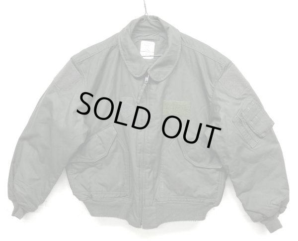 画像1: アメリカ軍 USAF "CWU-45/P" アラミド フライトジャケット セージグリーン (VINTAGE) 