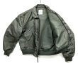 画像4: 90'S アメリカ軍 USAF "CWU-36/P" アラミド フライトジャケット セージグリーン (VINTAGE) 