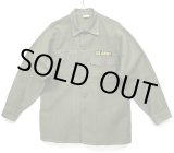 画像: 60'S アメリカ軍 US ARMY OG107 コットンサテン ユーティリティシャツ 16 1/2 x 34 (VINTAGE)