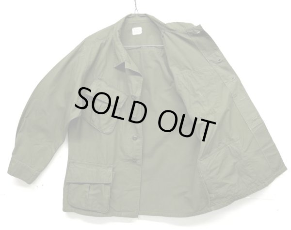 画像3: 60'S アメリカ軍 US ARMY "JUNGLE FATIGUE" リップストップ ファティーグジャケット M-SHORT (VINTAGE)