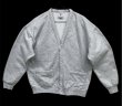 画像1: 90'S RED EAGLE CLOTHING by RUSSELL CORP スウェットカーディガン アッシュグレー USA製 (VINTAGE)