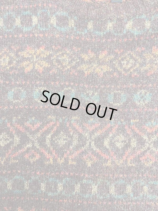 画像3: 80'S BROOKS BROTHERS ウール100% フェアアイルセーター イングランド製 (VINTAGE)