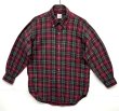 画像1: 70'S BROOKS BROTHERS "BROOKSFLANNEL" 6ボタン フランネル BDシャツ チェック柄 USA製 (VINTAGE)