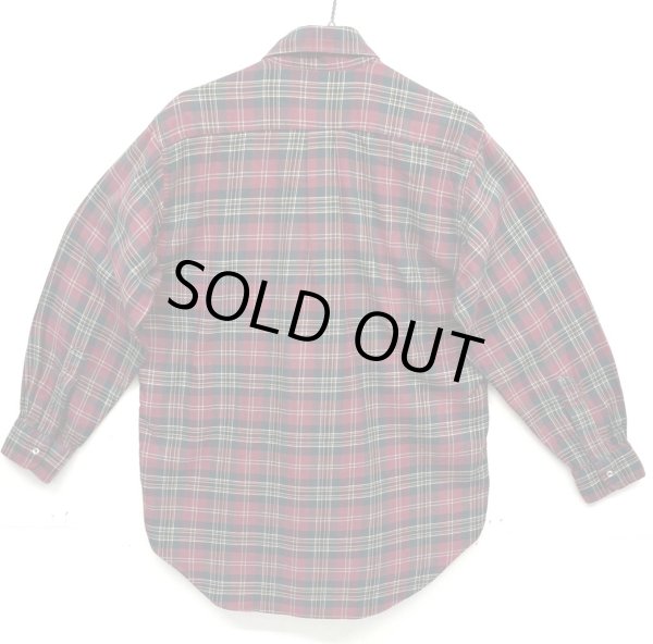 画像3: 70'S BROOKS BROTHERS "BROOKSFLANNEL" 6ボタン フランネル BDシャツ チェック柄 USA製 (VINTAGE)