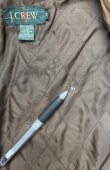 画像5: 90'S J.CREW 旧タグ 裏地キルティング レザー ドリズラージャケット ブラウン (VINTAGE)