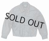 画像: 90'S J.CREW 旧タグ 裏地キルティング レザー ドリズラージャケット ダークブラウン/ツートン (VINTAGE)