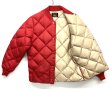 画像3: 60'S EDDIE BAUER 日の出タグ グースダウン ダウンジャケット レッド (VINTAGE)