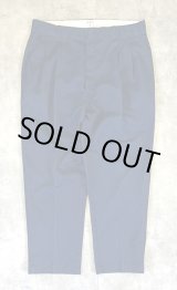 画像: 90'S DICKIES ツープリーツ ワークパンツ ネイビー USA製 (VINTAGE)