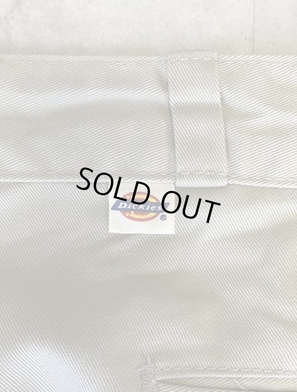 画像4: 80'S DICKIES チビタグ ツープリーツ ワークパンツ ベージュ USA製 (VINTAGE)