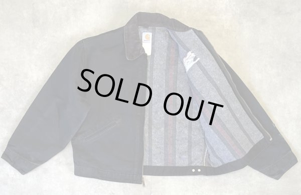 画像3: 00'S CARHARTT "DETROIT JACKET" 裏地ブランケット ダックジャケット ブラック USA製 (VINTAGE)