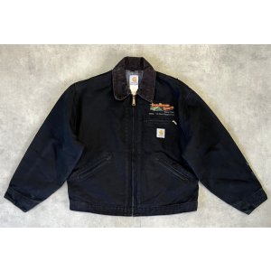 画像: 00'S CARHARTT "DETROIT JACKET" 裏地ブランケット ダックジャケット ブラック USA製 (VINTAGE)