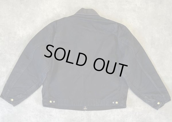 画像4: 00'S CARHARTT "DETROIT JACKET" 裏地ブランケット ダックジャケット ブラック USA製 (VINTAGE)