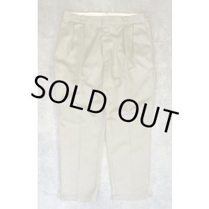画像: 80'S DICKIES チビタグ ツープリーツ ワークパンツ ベージュ USA製 (VINTAGE)