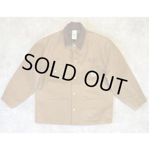 画像: 90'S CARHARTT "MICHIGAN CHORE COAT" 裏地ブランケット ダックジャケット ブラウン USA製 (VINTAGE)
