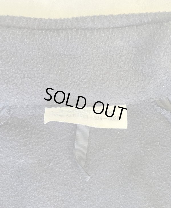 画像2: アメリカ軍 US NAVY ECWCS GENII NWUパーカー用 フリースジャケット ブラック M-SHORT (VINTAGE)