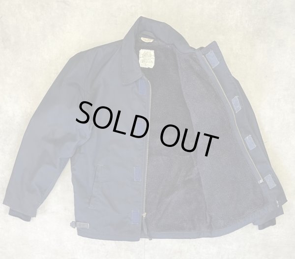 画像3: 90'S アメリカ軍 US NAVY "A-2" アラミド デッキジャケット ネイビー (VINTAGE)