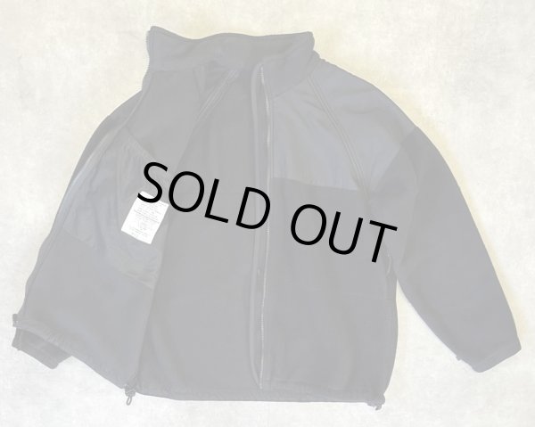 画像3: アメリカ軍 US NAVY ECWCS GENII NWUパーカー用 フリースジャケット ブラック M-SHORT (VINTAGE)