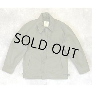 画像: 70'S アメリカ軍 US NAVY "A-2" 背面ステンシル デッキジャケット ミリタリーグリーン (VINTAGE)