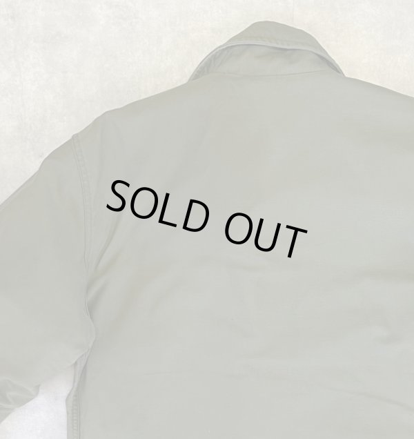 画像6: 70'S アメリカ軍 US NAVY "A-2" 背面ステンシル デッキジャケット ミリタリーグリーン (VINTAGE)