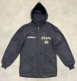 画像: 80'S アメリカ軍 USAFA 82 "OSTWALD" ウール カデットコート ブラック USA製 (VINTAGE)