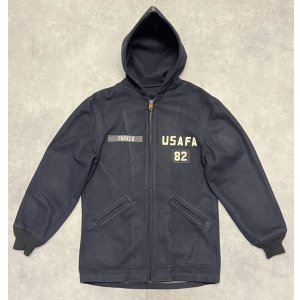 画像: 80'S アメリカ軍 USAFA 82 "OSTWALD" ウール カデットコート ブラック USA製 (VINTAGE)