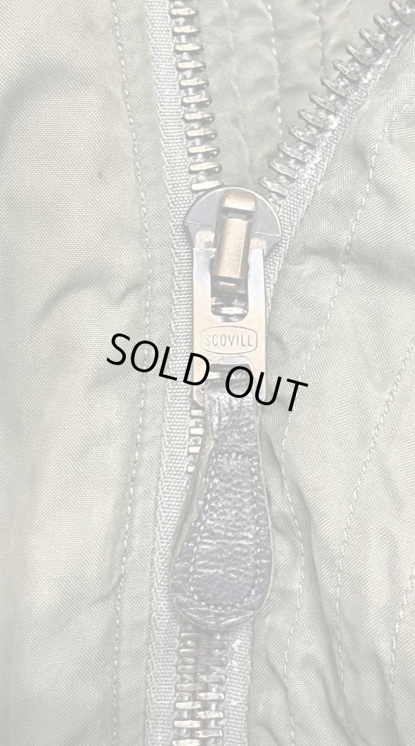 画像4: 70'S アメリカ軍 USAF "MIL-J-6279H(1)" コヨーテファー 背面ステンシル N-3B SCOVILLジップ (VINTAGE)