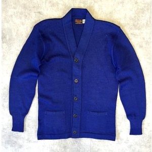 画像: 40'S WILSON ニット カーディガン ブルー USA製 (VINTAGE) 