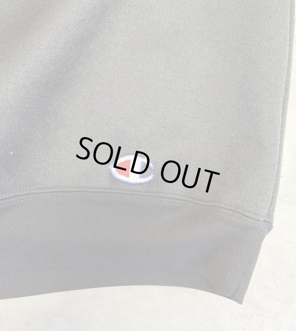 画像4: 60'S CHAMPION プロダクツタグ モックネック スウェットシャツ ブラック USA製 (VINTAGE)